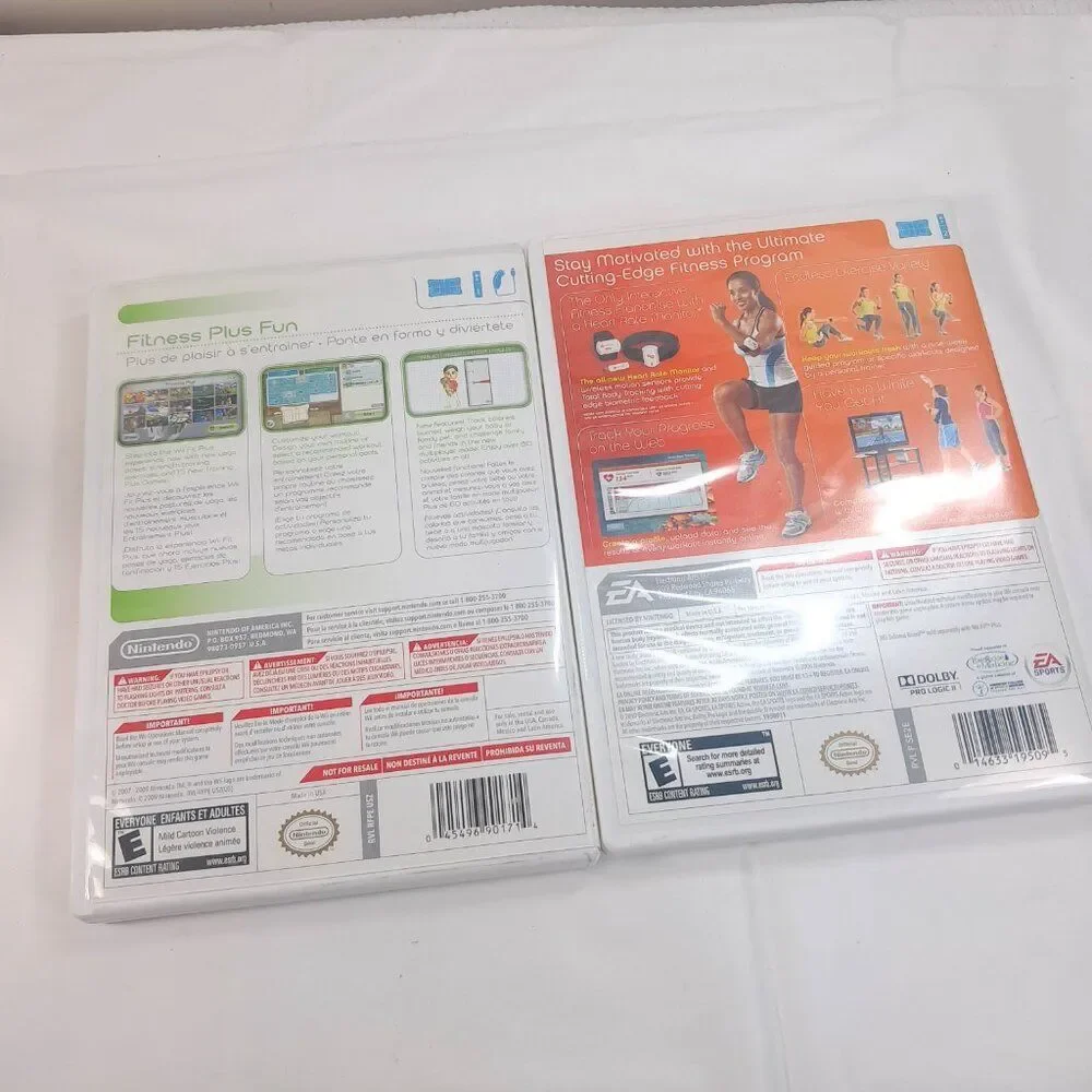 Nintendo‎ Wii EA Active 2 & Wii fit plus video game set EA Sports